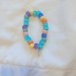 Kids bracelet with butterfly charm